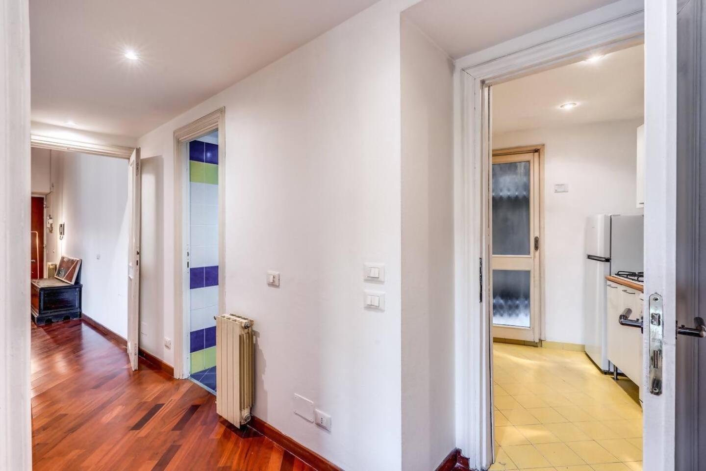 Splendid Flat On The Tiber River 로마 외부 사진