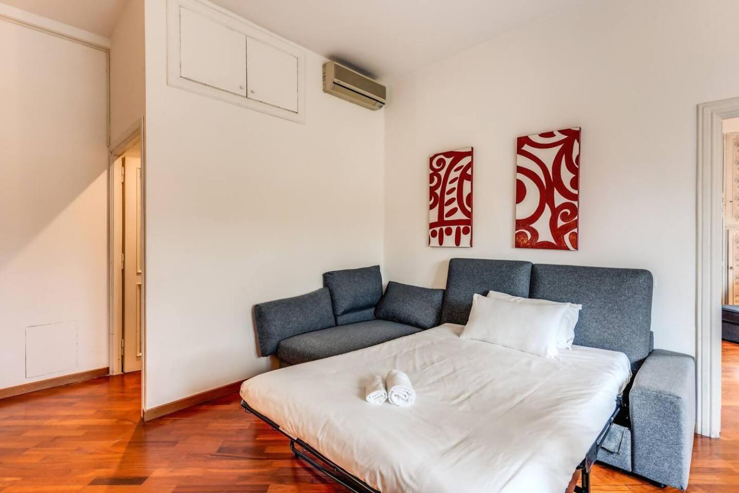 Splendid Flat On The Tiber River 로마 외부 사진