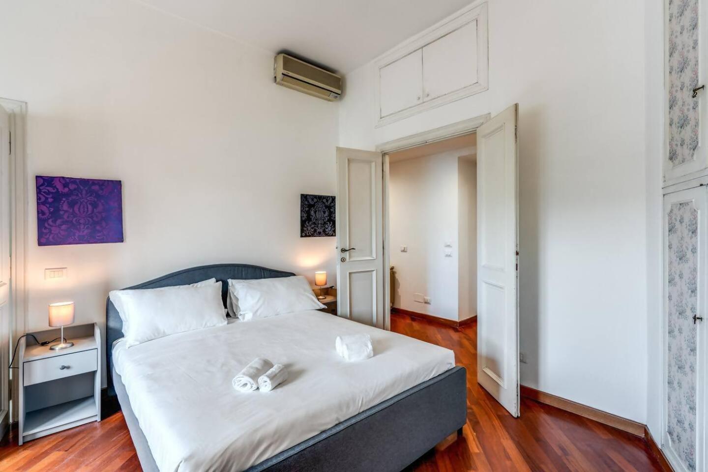 Splendid Flat On The Tiber River 로마 외부 사진